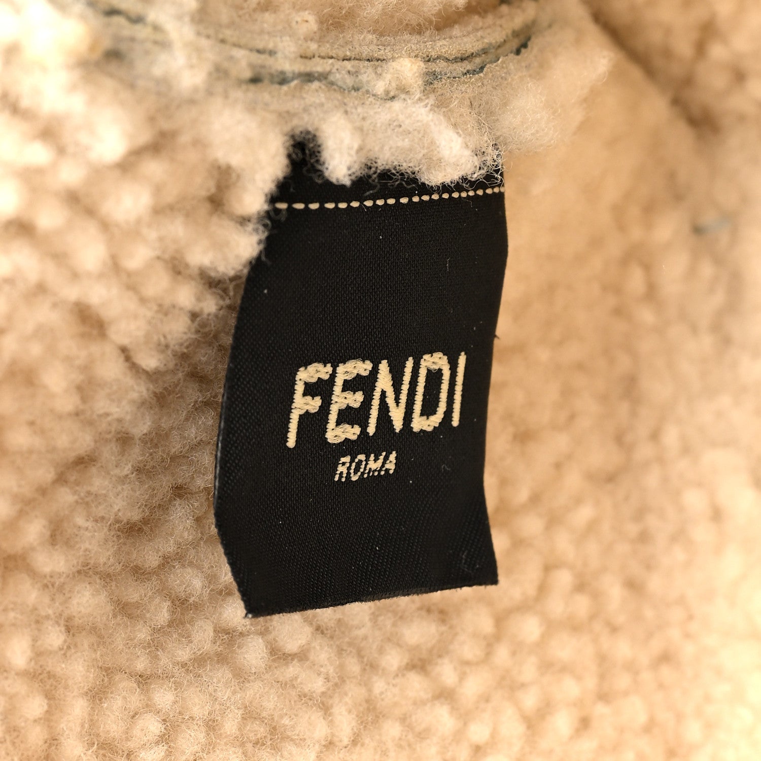 Fendi Metallic Lambskin Sheepskin Fur Re-Edition 2005-2006 Baguette Light Blue 6 of 10