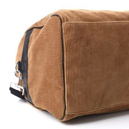 Saint Laurent Corduroy Andy Duffle Bag Brown 5 of 14