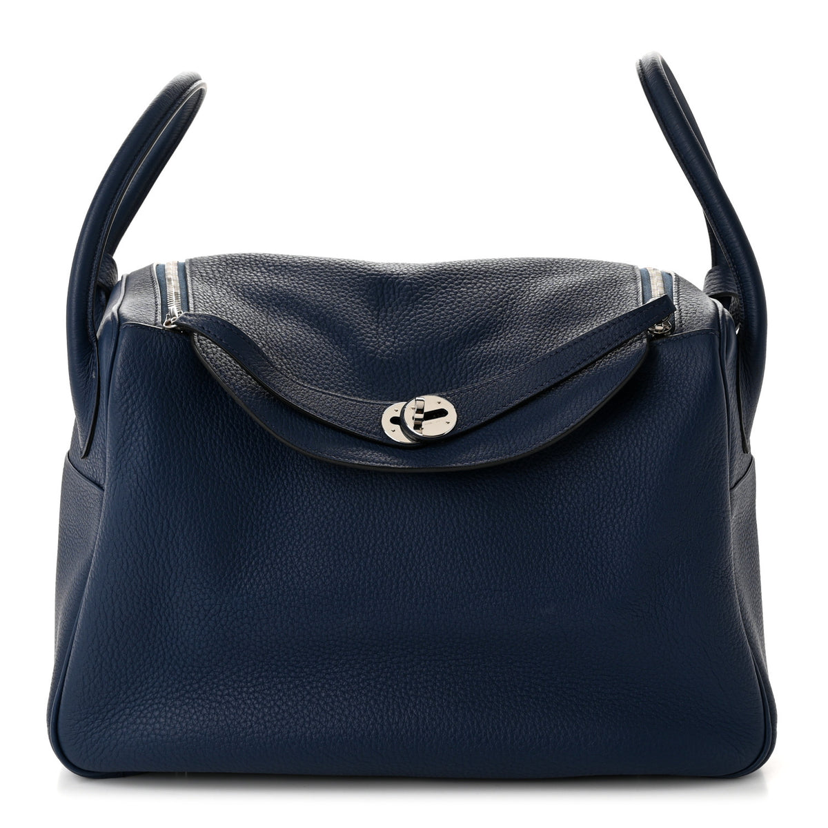 Hermes Taurillon Clemence Lindy 34 Bleu De Malte 1 of 10