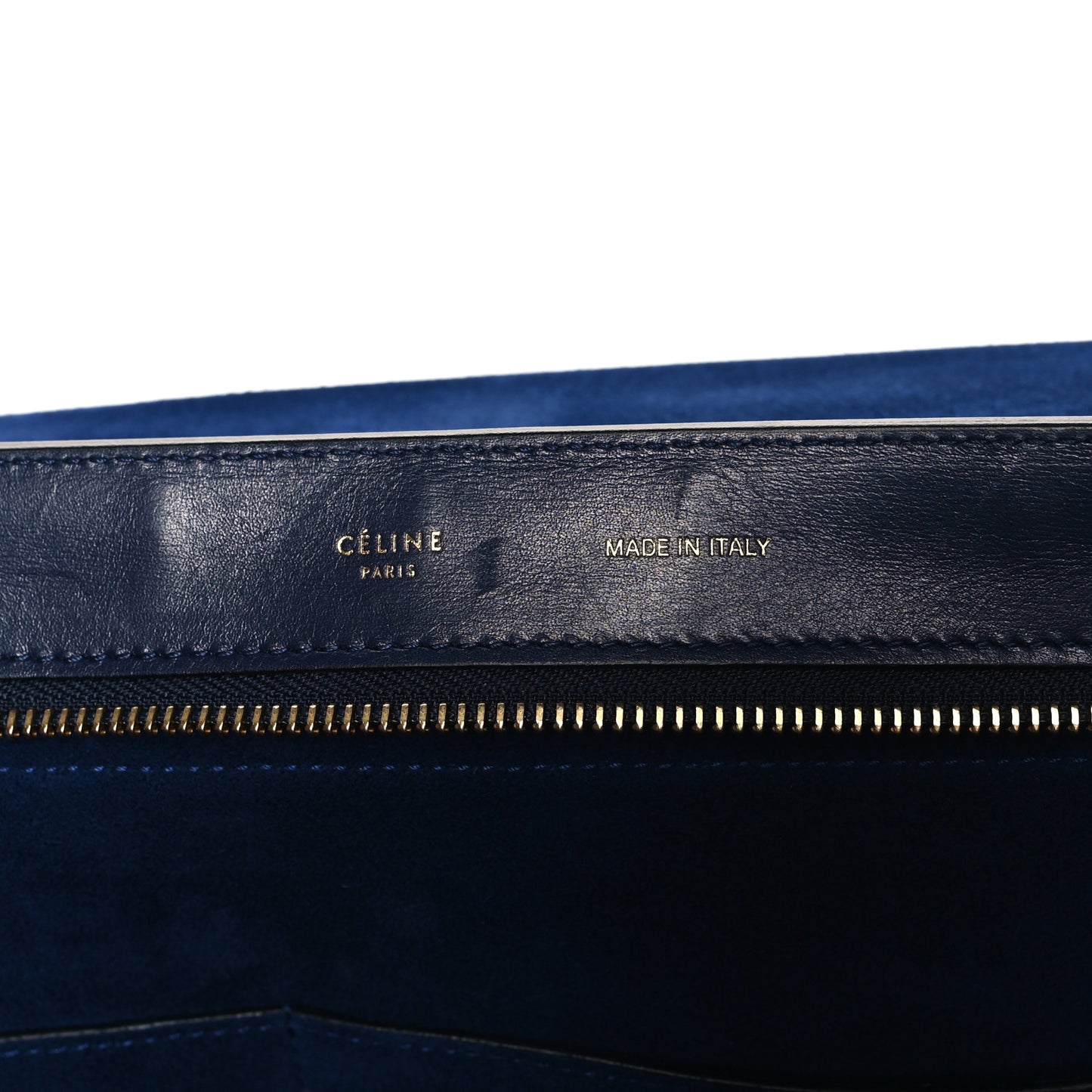Smooth Calfskin Medium Trapeze Indigo