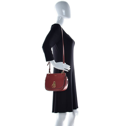 Mulberry Silky Calfskin Amberley Small Satchel Rust 2 of 13