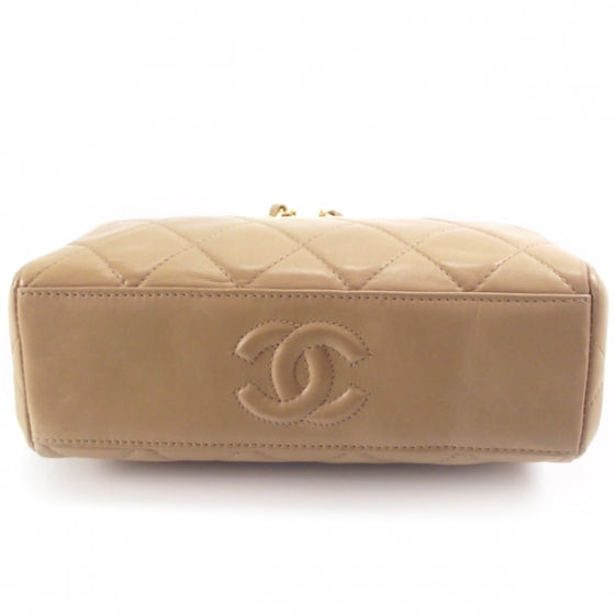Leather Vintage Quilted Shoulder Bag