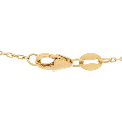 Foundrae 18K Yellow Gold Diamond Encrusted Butterfly Wings Miniature Medallion Necklace 5 of 6