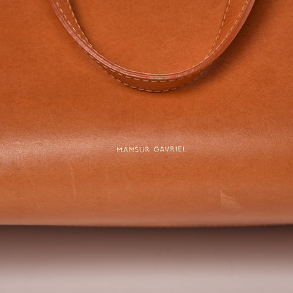 Mansur Gavriel Calfskin Large Shopping Tote Cammello Rosa 8 of 12