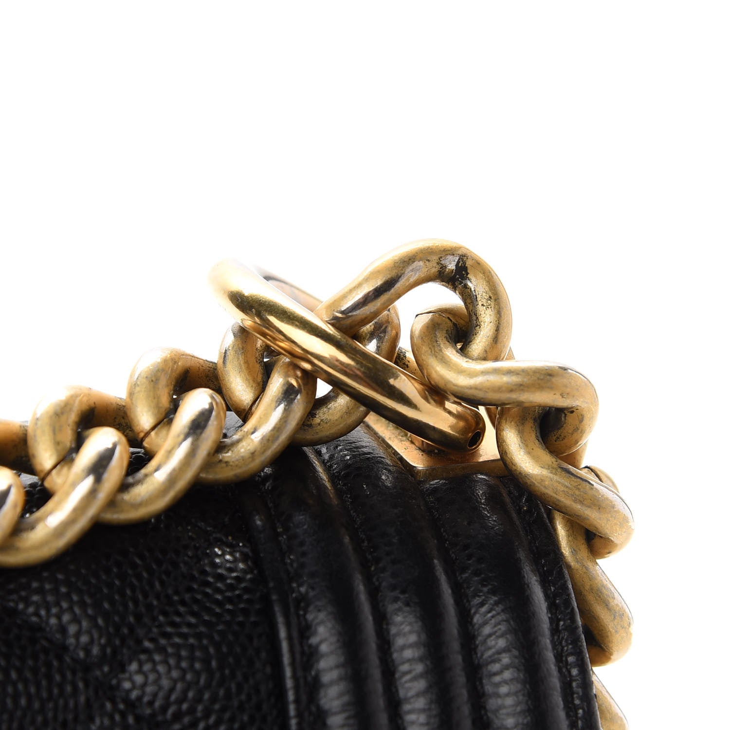 Chanel Caviar Quilted New Medium Boy Flap Black 7 of 10