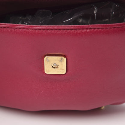 Fendi Nappa Fendista Pouchette Crossbody Fuxia Scuro 15 of 18