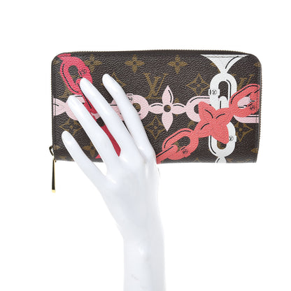 Louis Vuitton Monogram Bay Zippy Wallet Rose Ballerine Poppy 2 of 8