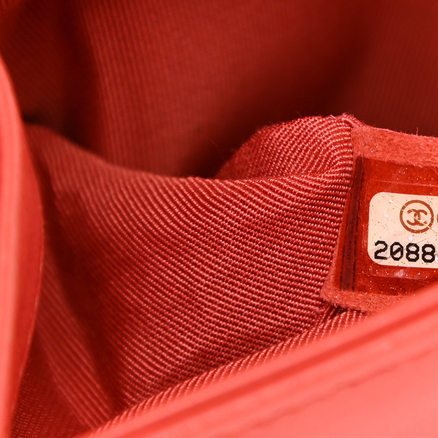 Chanel Lambskin Tweed Medium Boy Flap Coral 6 of 17