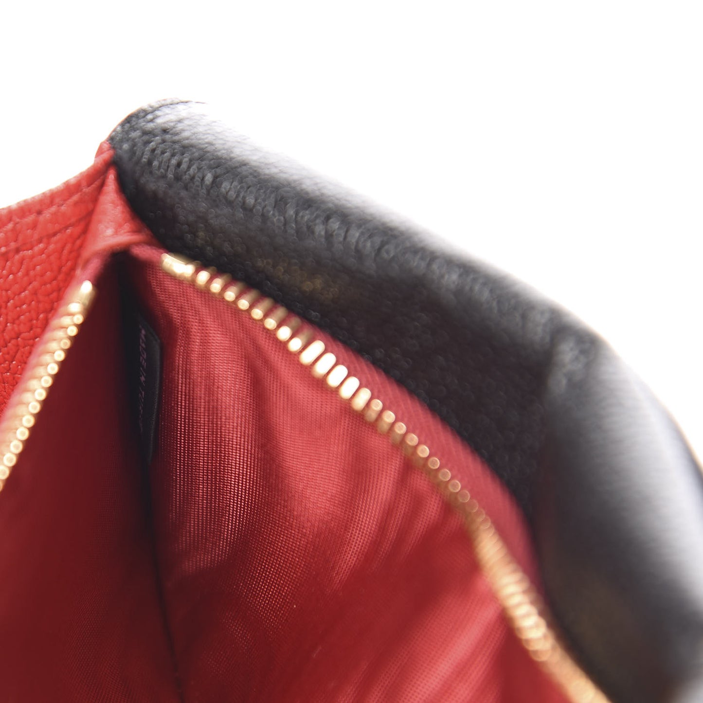 Goatskin Madras Love Envelope Wallet Black