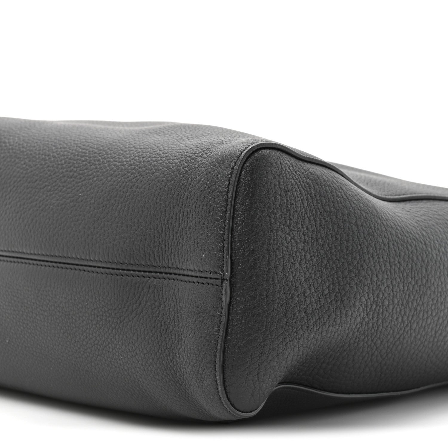 The Row Grained Calfskin Blake Hobo Black 9 of 10