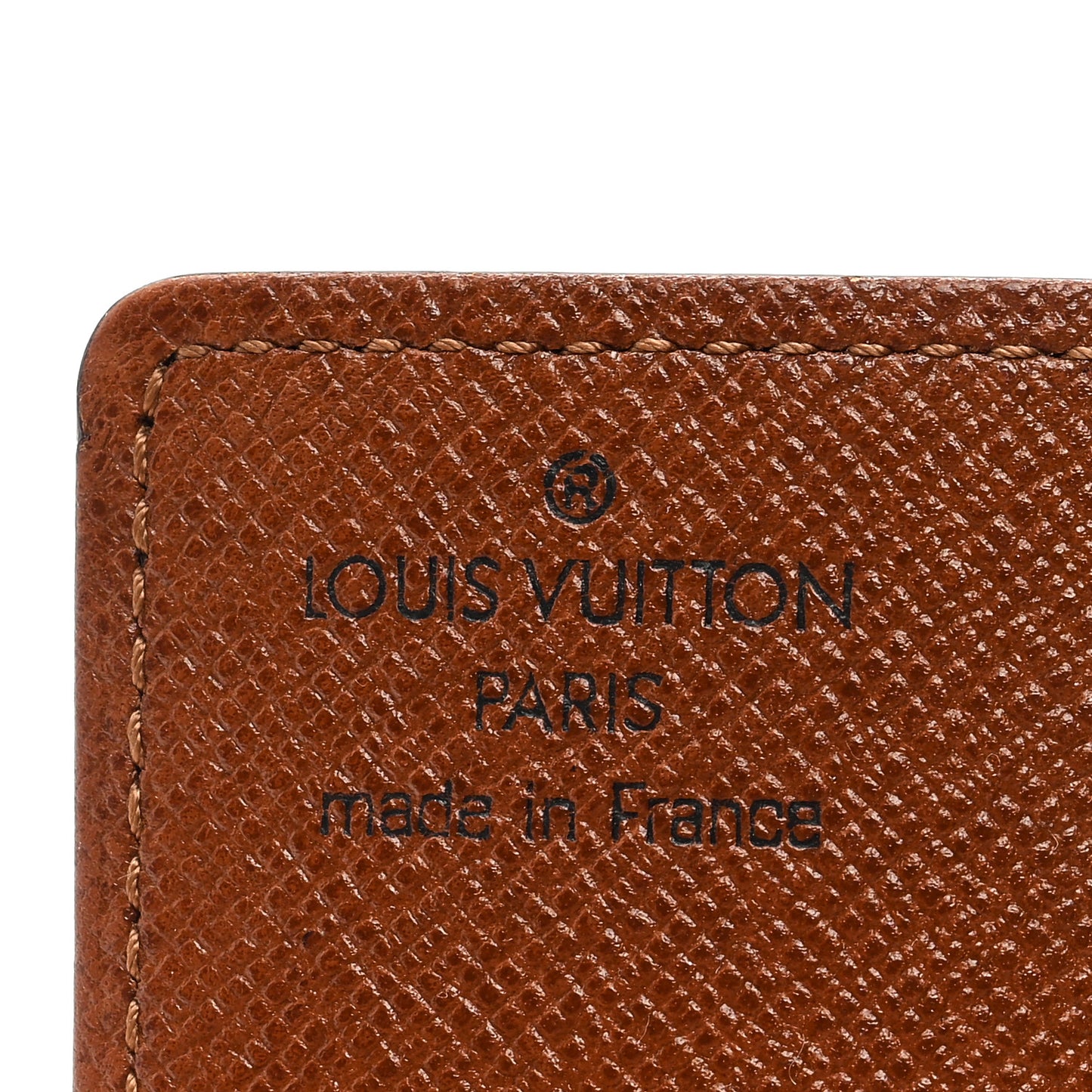 Monogram Credit Card Photo Holder