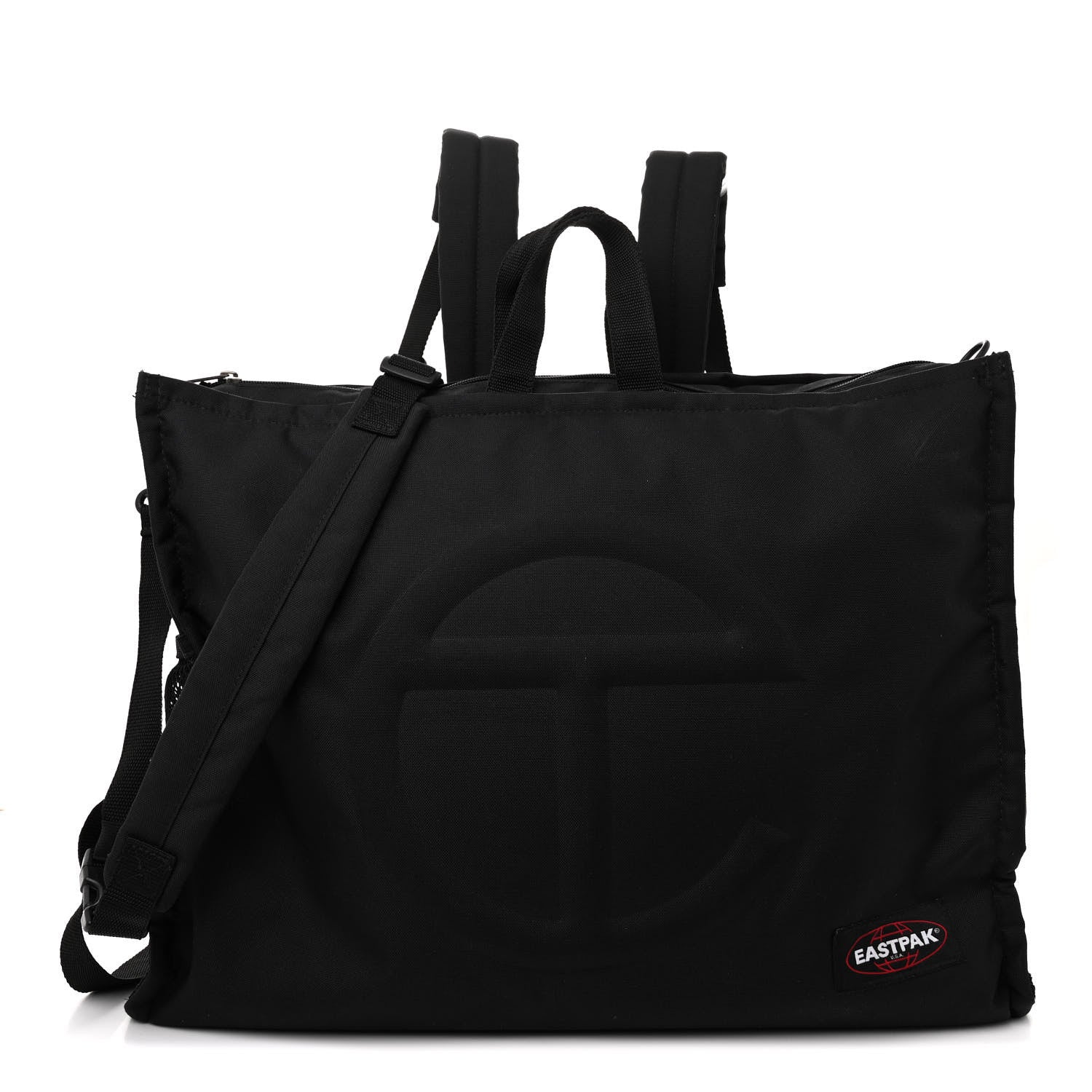Telfar x EASTPAK Tactical Nylon Large Shopper Black 1 of 11