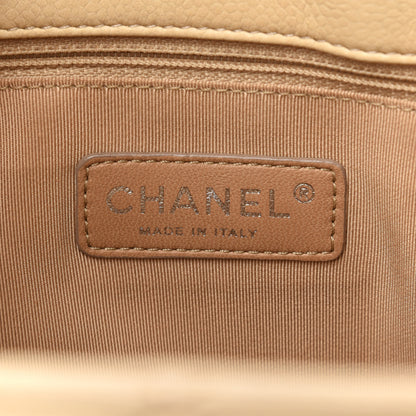 Chanel Caviar Quilted Grand Shopping Tote GST Beige Clair 8 of 11
