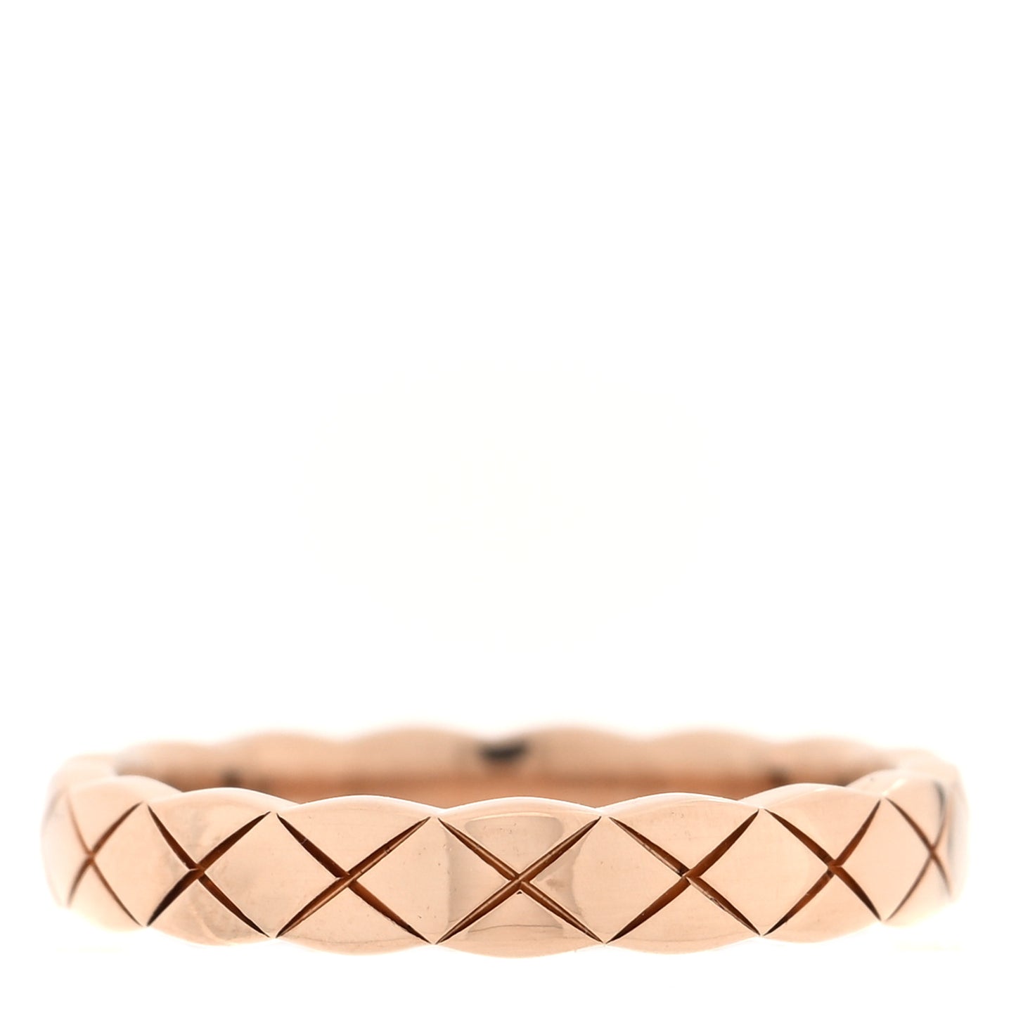 18K Beige Gold Mini Coco Crush Ring 50 5.25
