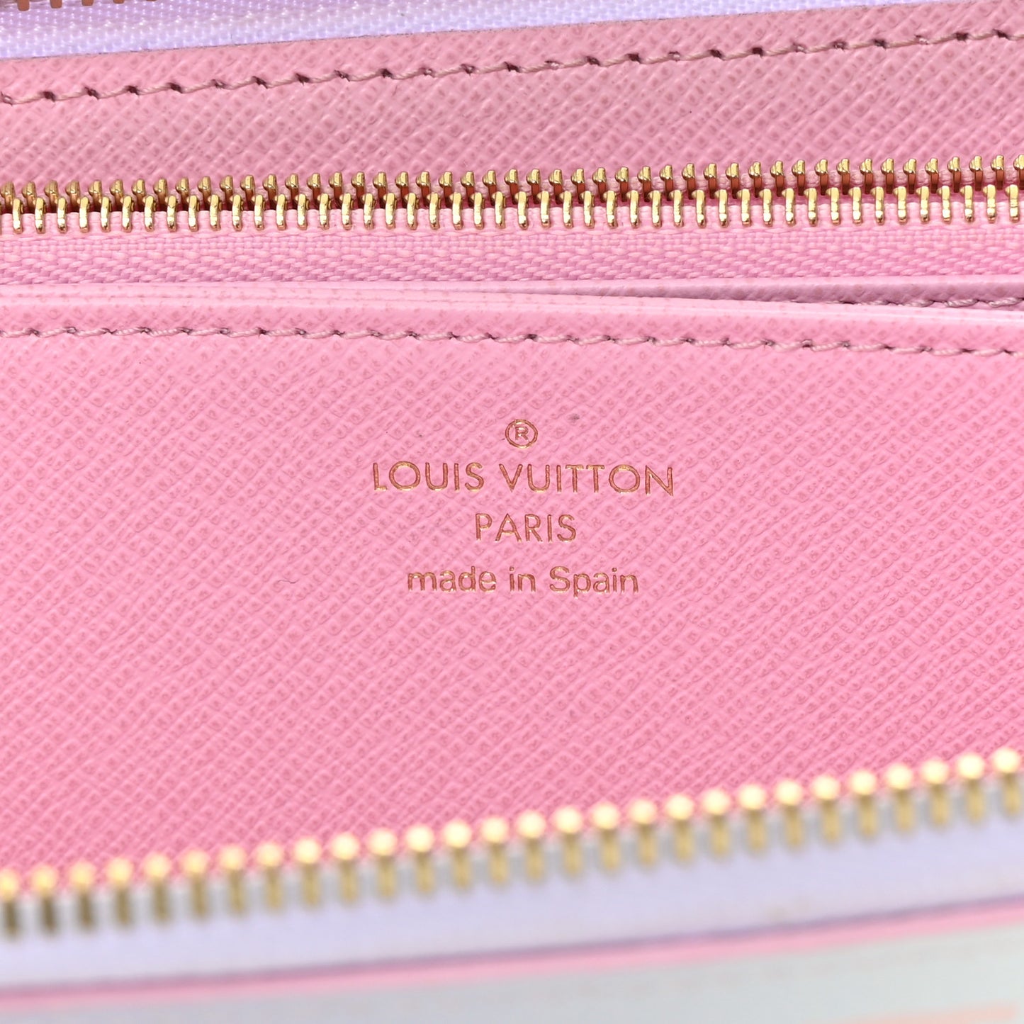 Monogram Giant Spring In The City Zippy Wallet Sunrise Pastel
