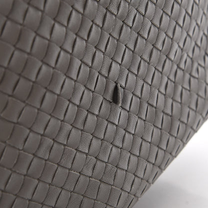 Bottega Veneta Nappa Intrecciato Pyramid Hobo Light Grey 11 of 11