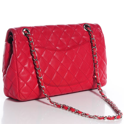 Chanel Soft Caviar Medium Double Flap Red 3 of 8