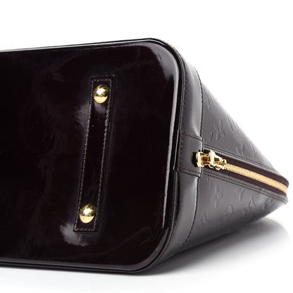 Louis Vuitton Vernis Alma GM Amarante 7 of 10