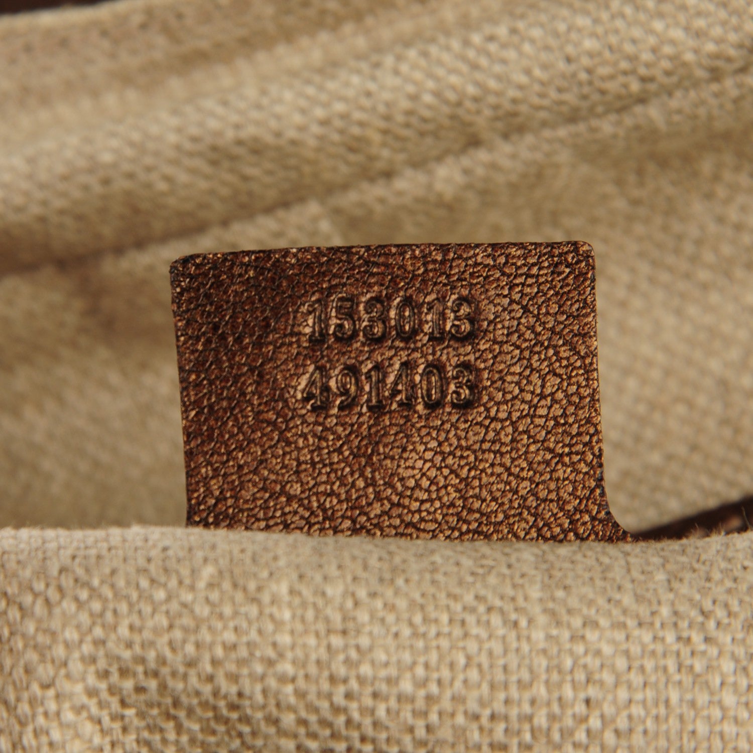 Gucci Metallic Capri Large Bowler Bronze 7 of 8
