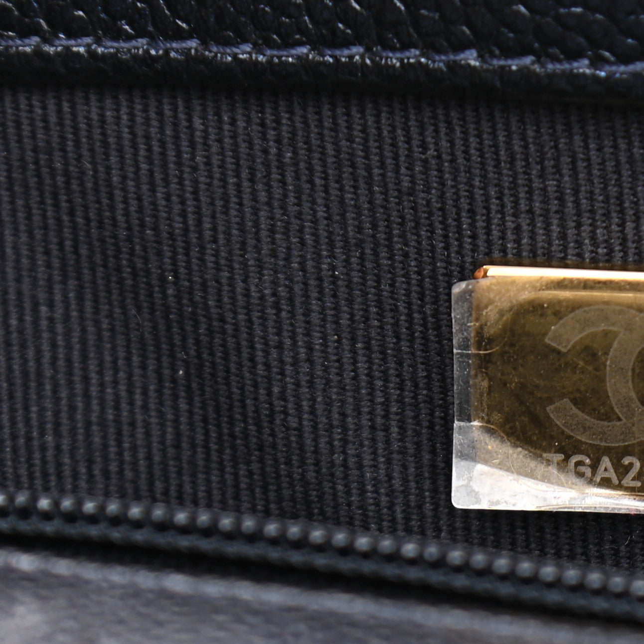 Chanel Iridescent Caviar Quilted Mini My Perfect Flap Dark Blue 7 of 15