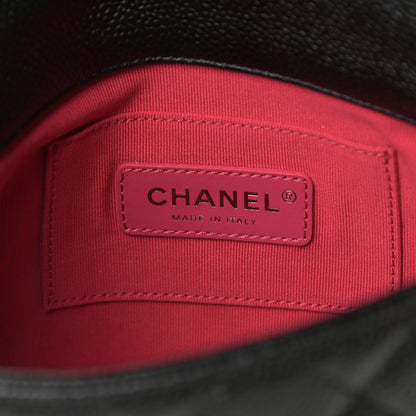 Chanel Caviar Quilted Mini Chain Soul Flap Black 6 of 10