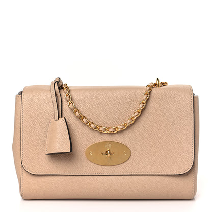 Mulberry Small Classic Grain Calfskin Medium Lily Flap Beige 1 of 8