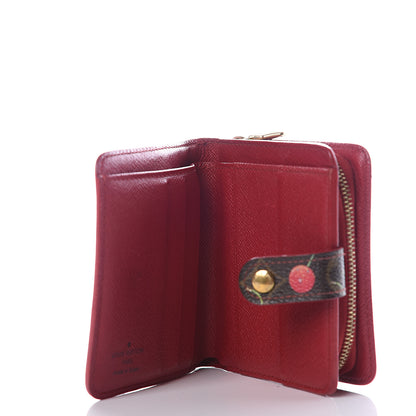 Louis Vuitton Monogram Cerises Compact Zippe Wallet 4 of 10