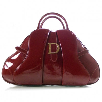 Christian Dior Patent Bowler Burgundy 1 of 10