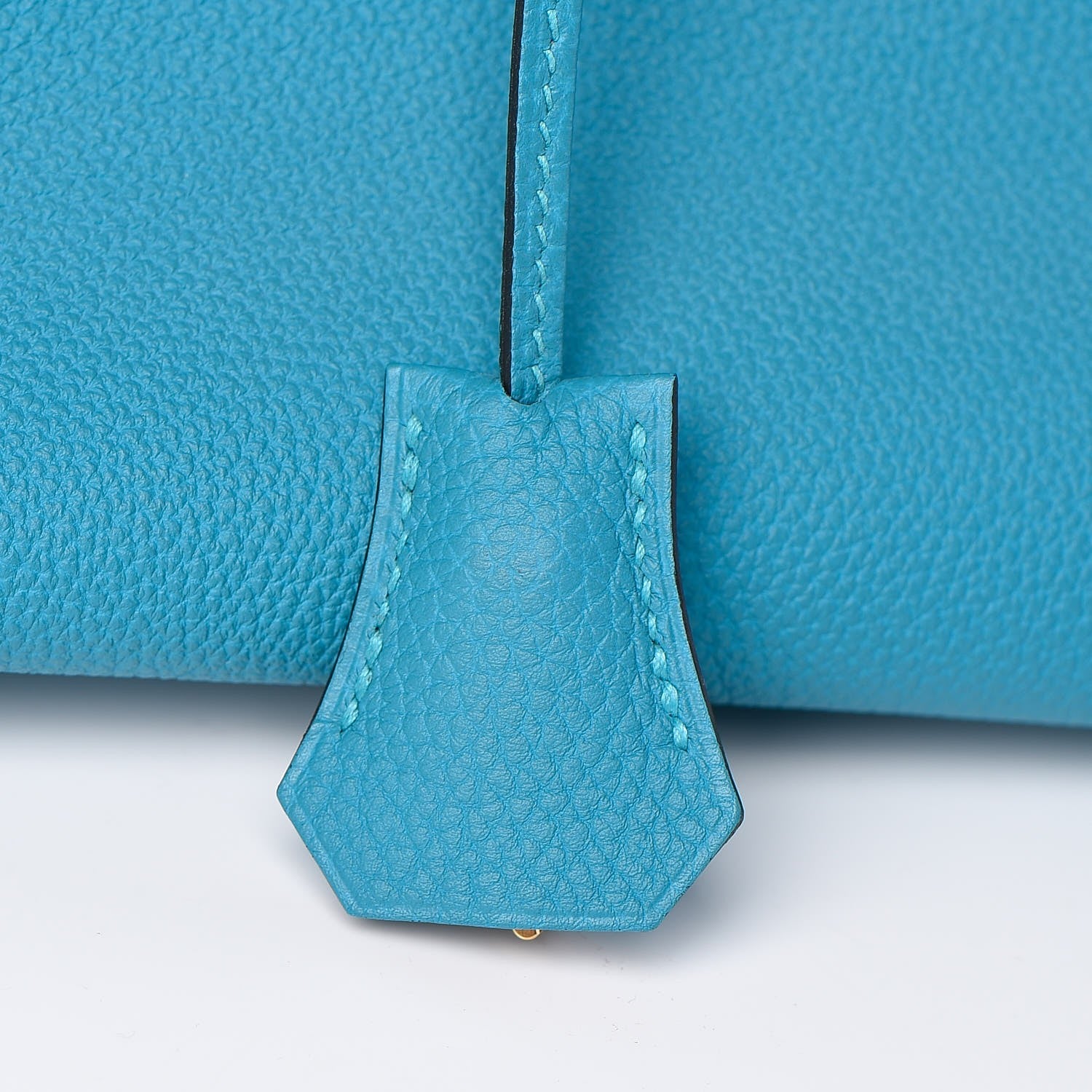 Hermes Togo Birkin 35 Turquoise 12 of 34