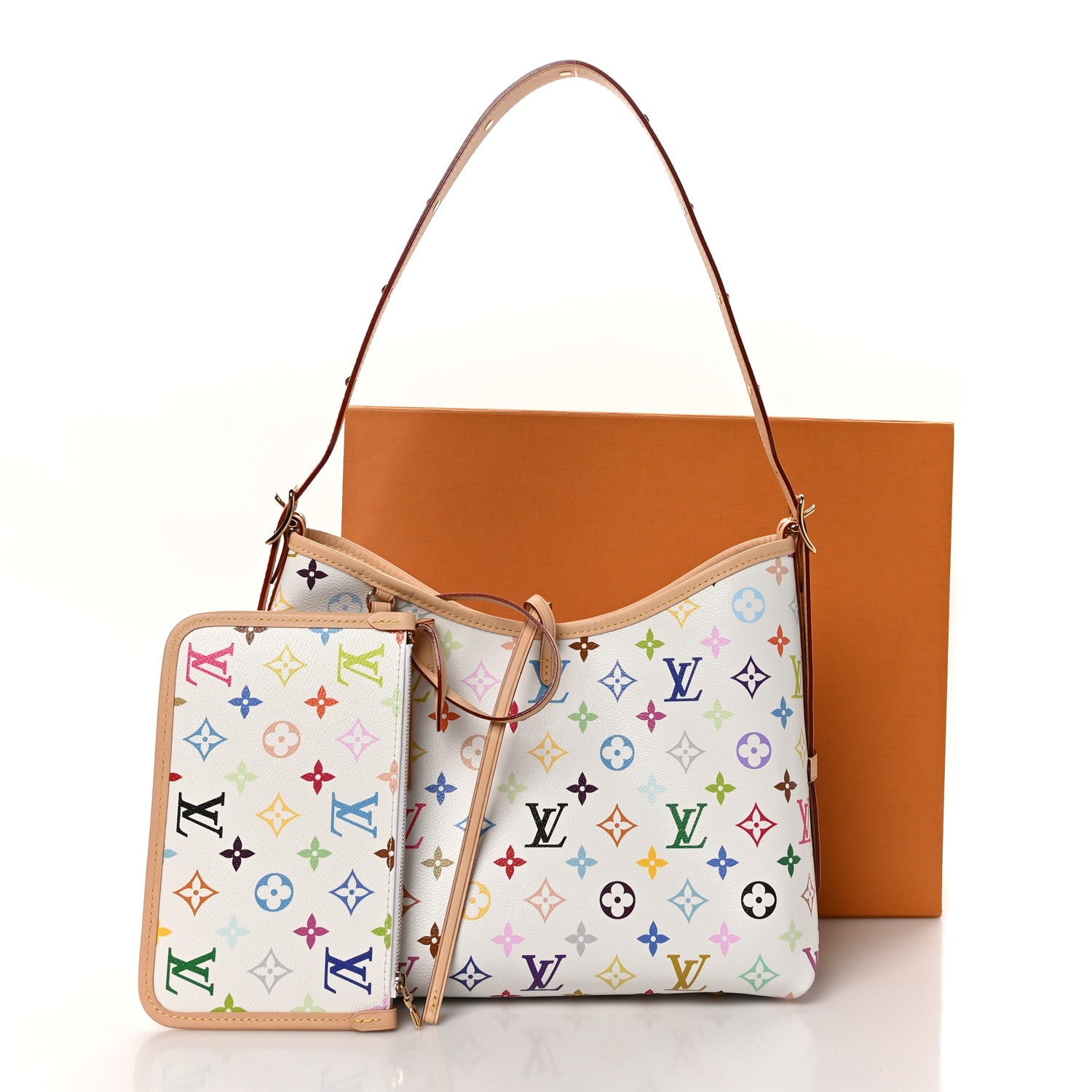 Louis Vuitton LV X TM Monogram Multicolor CarryAll PM White 11 of 11
