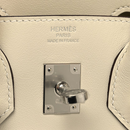 Hermes Swift Birkin 25 Nata 6 of 12