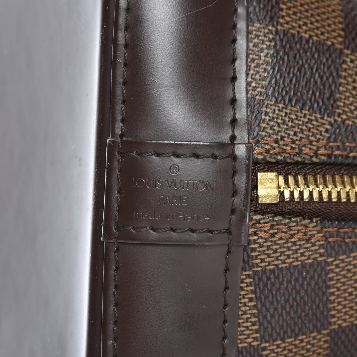 Damier Ebene Alma PM