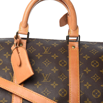 Louis Vuitton Monogram Keepall Bandouliere 55 16 of 16