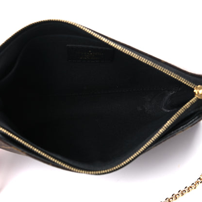 Louis Vuitton Monogram Pallas Clutch Black 5 of 14