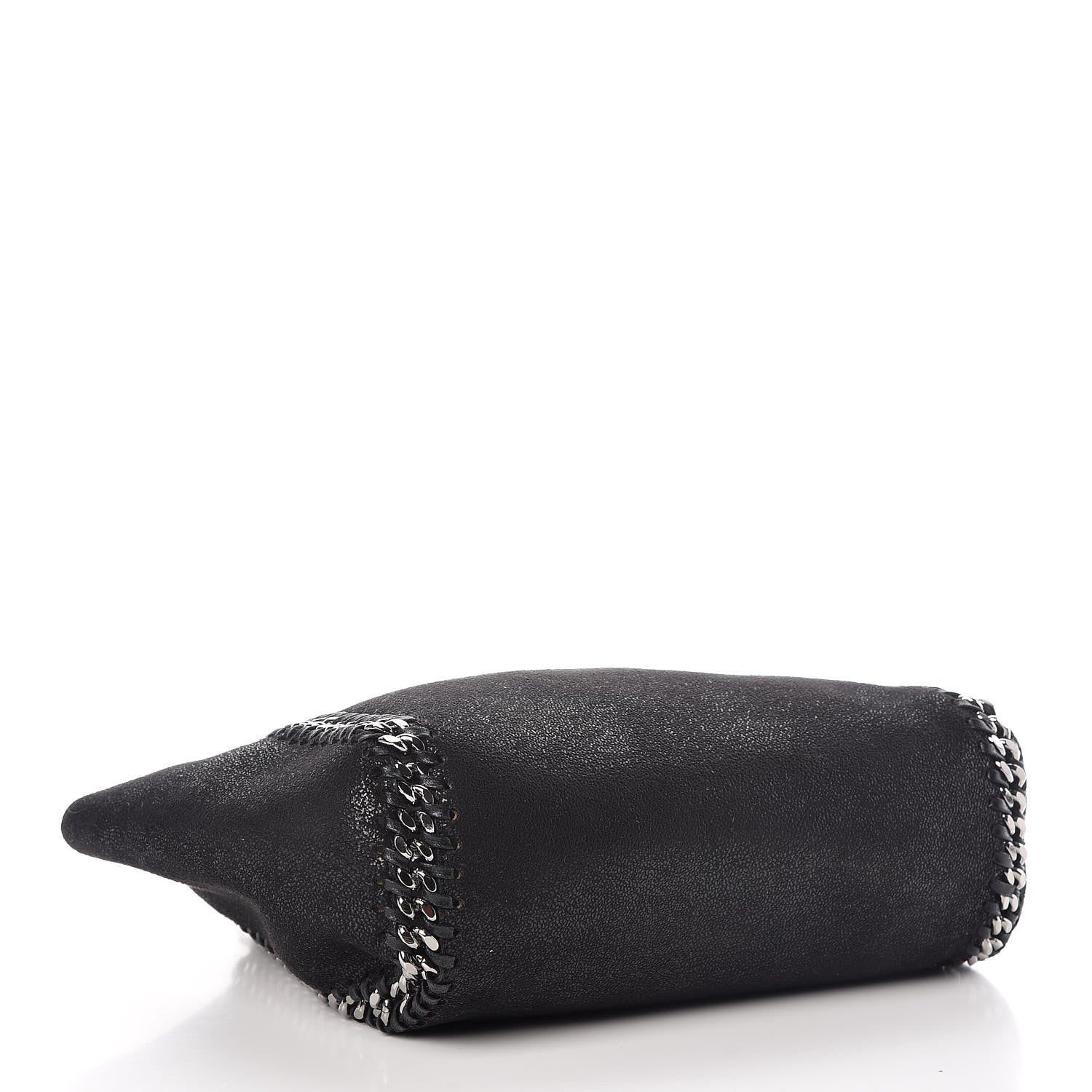 Stella McCartney Shaggy Deer Small Falabella Reversible Tote Black 5 of 9