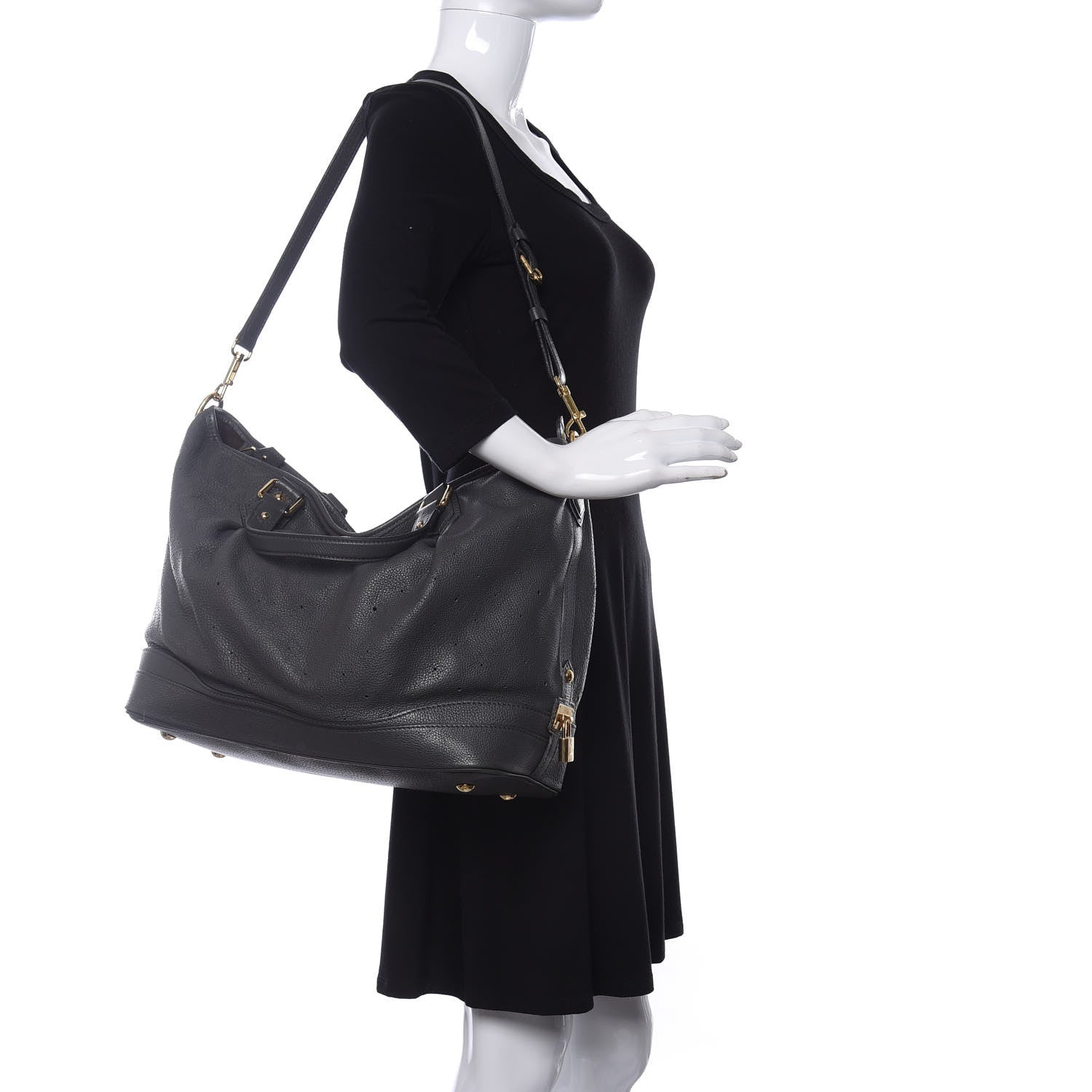 Louis Vuitton Mahina Stellar GM Anthracite 2 of 10