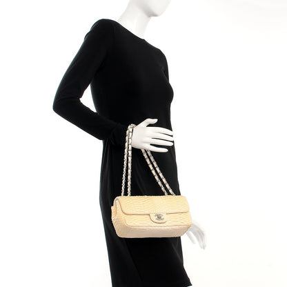 Chanel Python East West Flap White 2 of 7