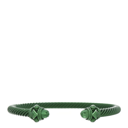 David Yurman Aluminum 5mm Renaissance Bracelet Green 1 of 8