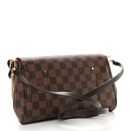 Louis Vuitton Damier Ebene Favorite MM 3 of 10