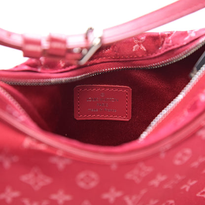 Louis Vuitton Satin Monogram Little Boulogne Red 6 of 10