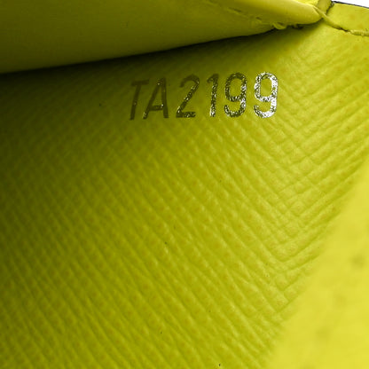 Louis Vuitton Monogram Taiga Pocket Organizer Yellow 7 of 8