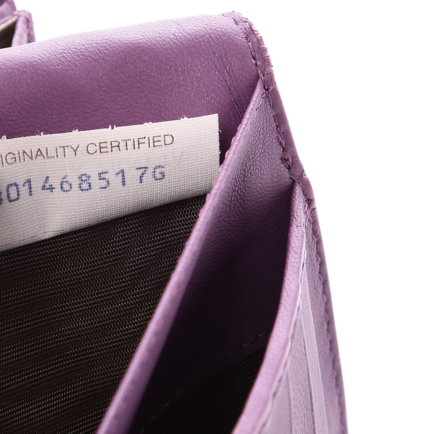 Bottega Veneta Nappa Intrecciato Continental Wallet Lilac 8 of 8