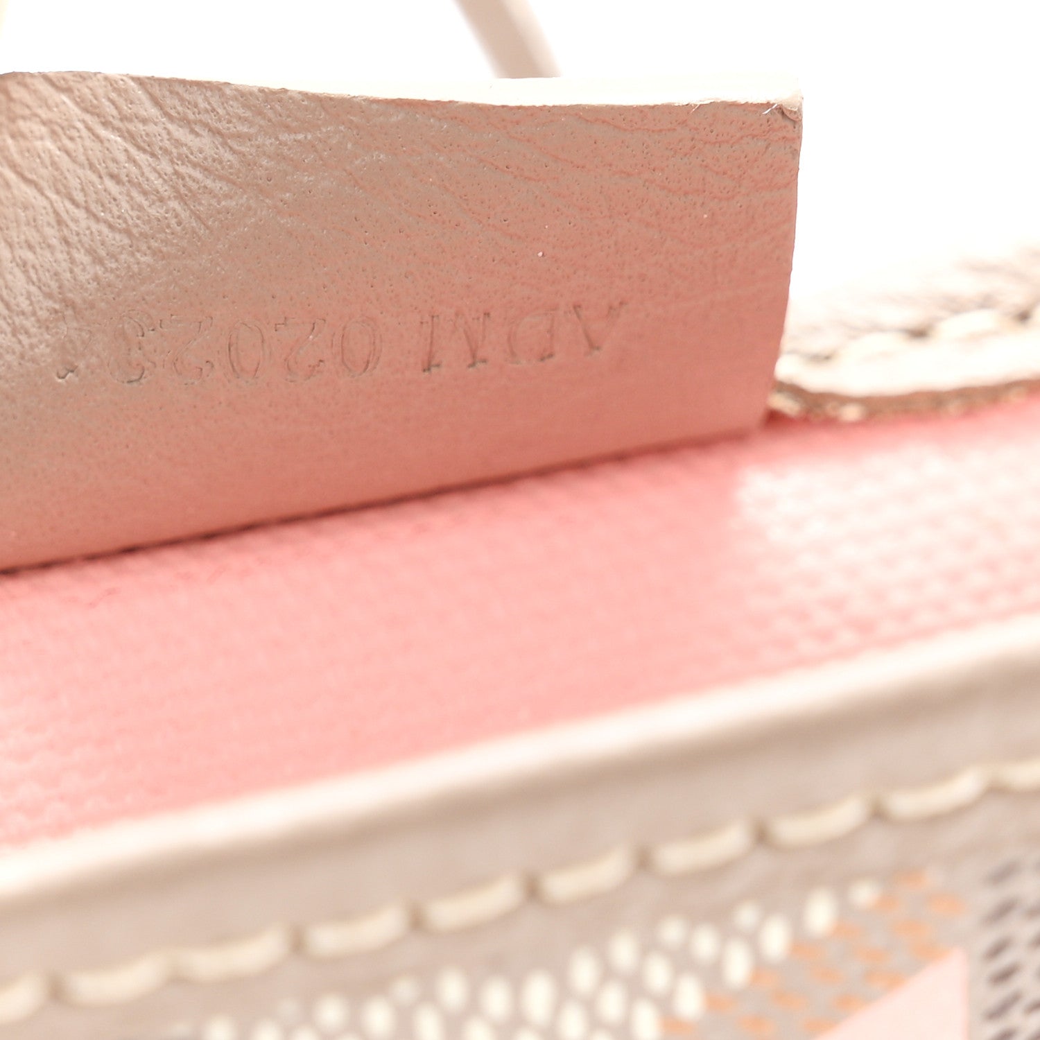 Goyard Goyardine Poitiers Claire Voie Tote Grege Powder Pink 7 of 10
