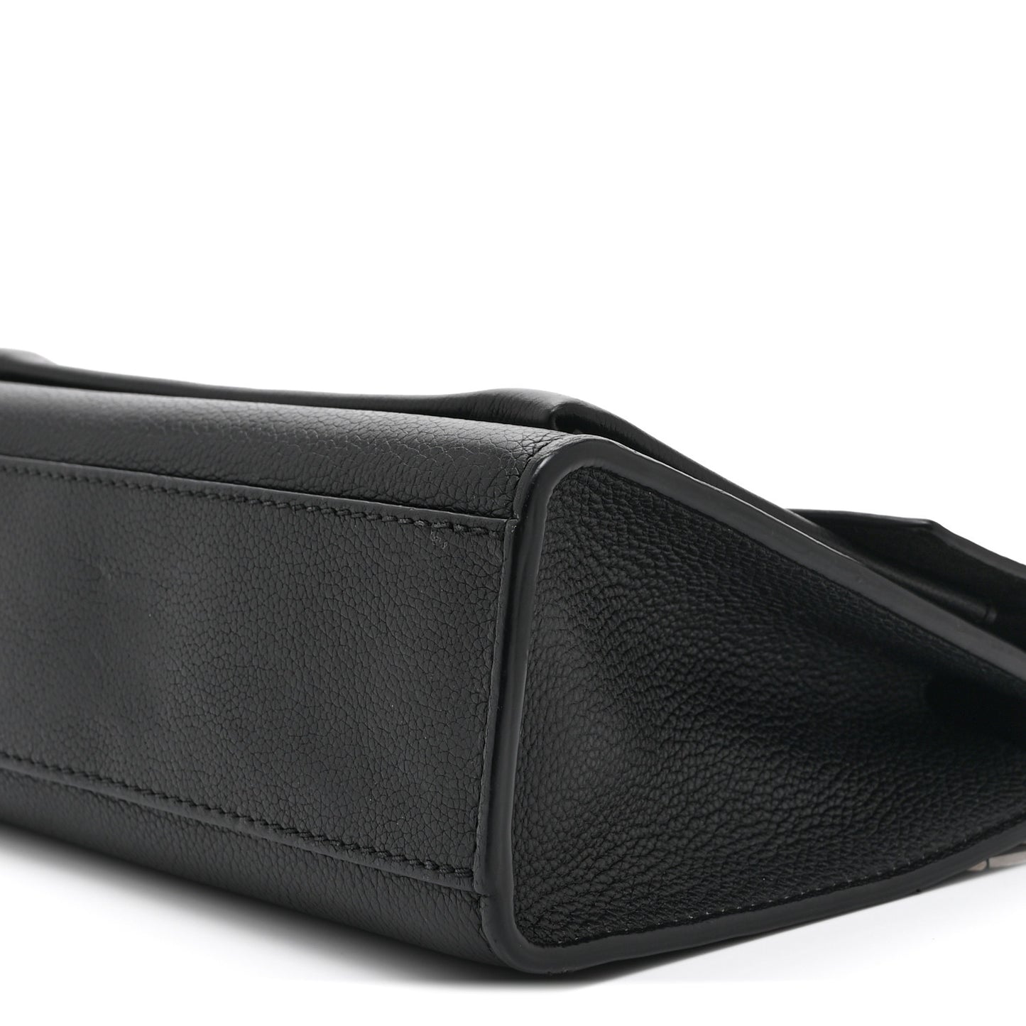 Soft Calfskin Mylockme Chain Bag BB Black