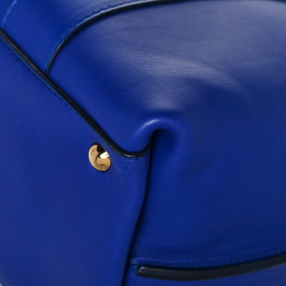 Salvatore Ferragamo Calfskin Sookie Shoulder Bag Blue 9 of 12