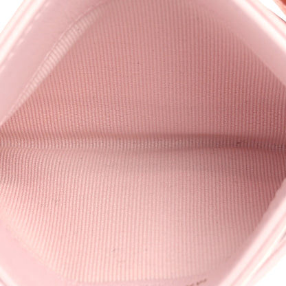 Chanel Lambskin Quilted Chanel 19 Card Holder Light Pink 5 of 12