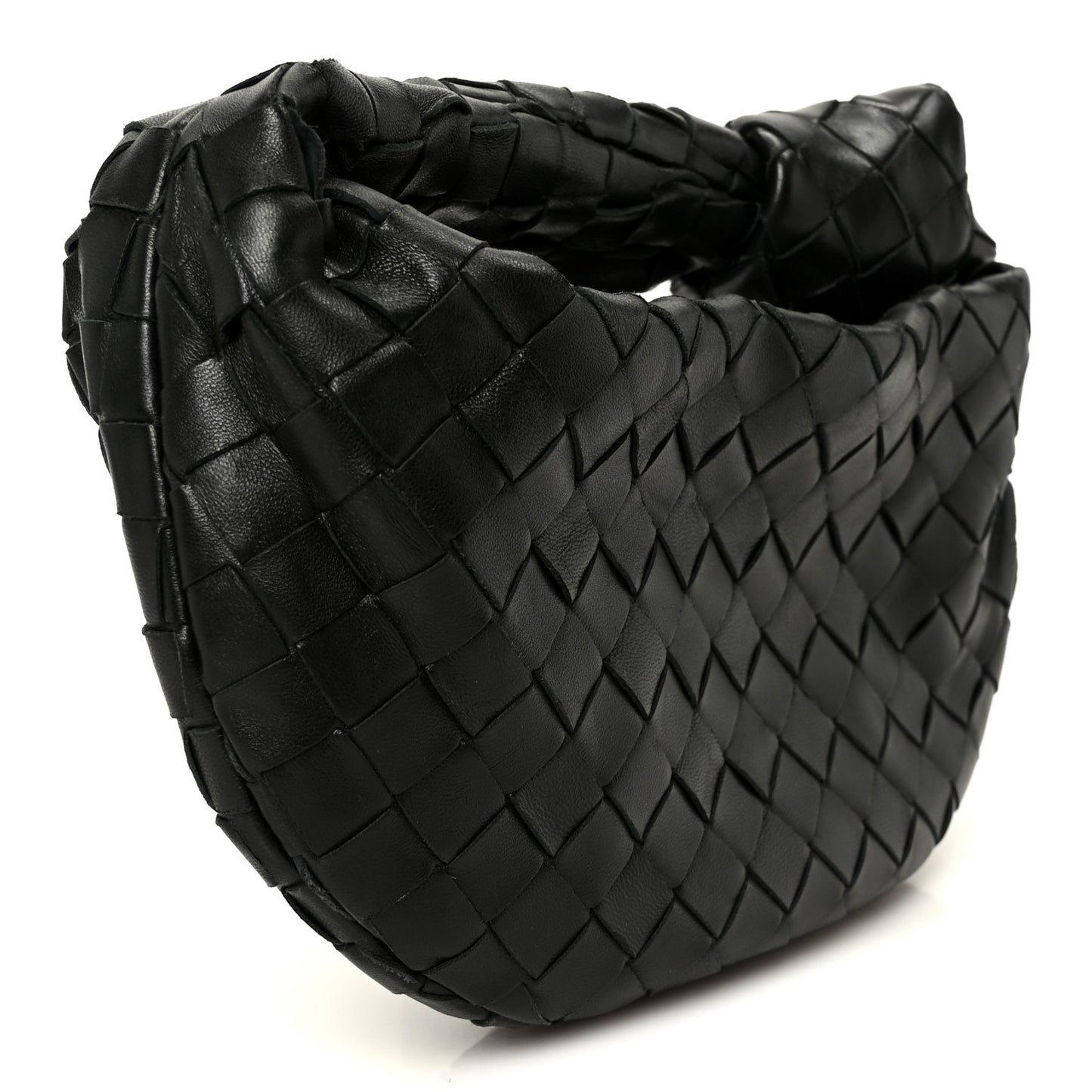Nappa Intrecciato Mini Jodie Black