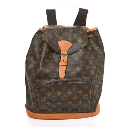 Louis Vuitton Monogram Montsouris GM Backpack 1 of 10