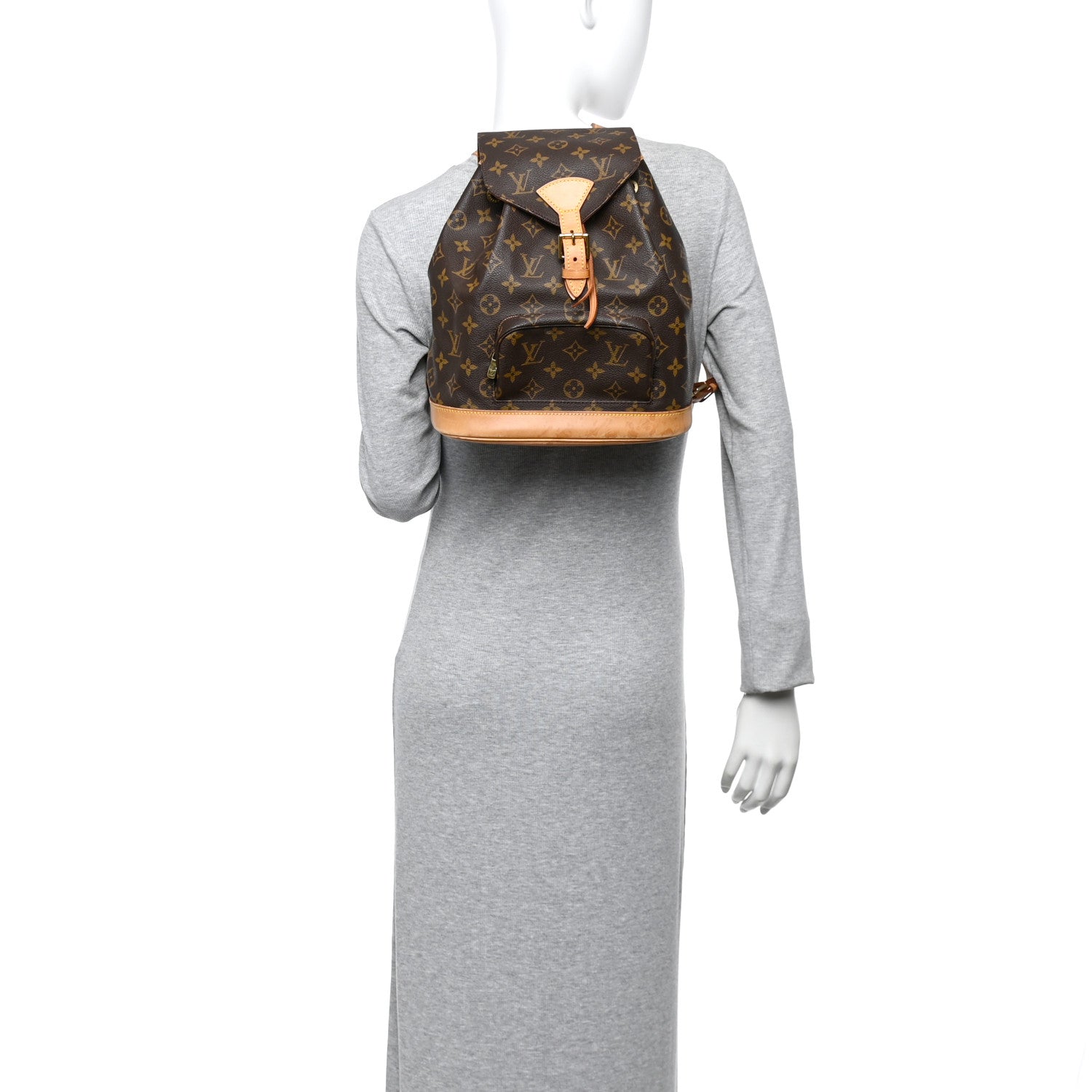 Louis Vuitton Monogram Montsouris MM Backpack 2 of 12