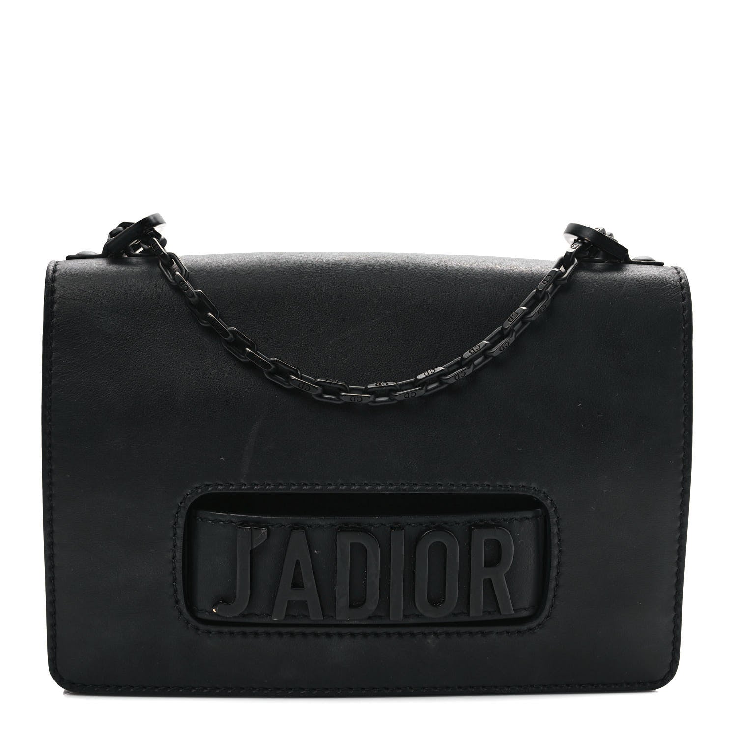 Christian Dior Ultra Matte Calfskin J'Adior Chain Flap Bag Black 1 of 8